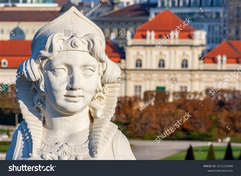 Sphinx Sculpture Lower Belvedere Palace Vienna Stock Photo 2111152466