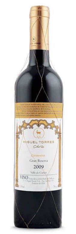 Vino Miguel Torres Gran Reserva Carmenere 750cc