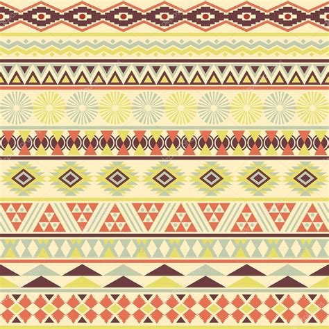 Tribal Striped Seamless Pattern Stock Vector Image By ©viktorys 26279395