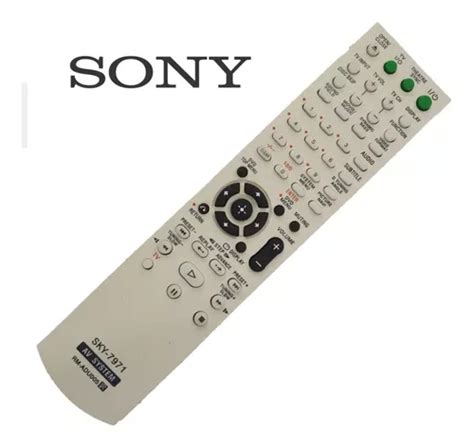 Controle Remoto Home Theater Sony Rm Adu005 Dav Dz230 Da