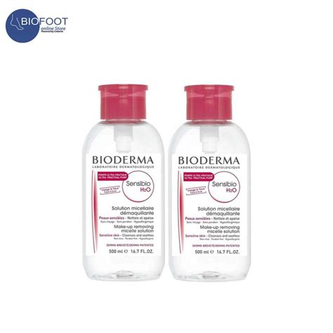 Bioderma Sensibio H2o 500ml With Pump Offer Pack Online Shopping Dubai Uae Linkarta