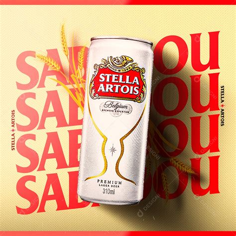 Sábado Stella Artois Distribuidora Social Media Psd Editável [download