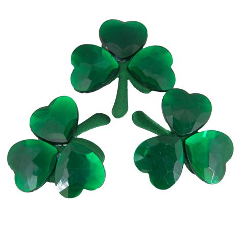 Dozen St Patricks Day 2 Shamrock Pins 6694