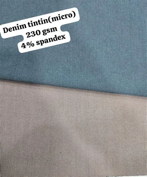 Plain Denim Tintin Lycra Fabric Packaging Type Roll At Rs 244 Kg In Surat