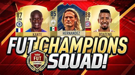 The Best Million Coin Fut Champs Squad On Fifa Youtube