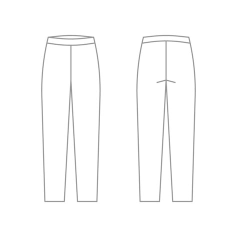 Premium Vector Casual Pants Classic Trousers Sweatpants Technical