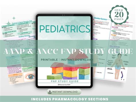 Fnp Pediatric Study Guide For Nurse Practitioner Aanp Ancc Board Exam