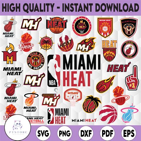 32 Files Nba Miami Heat Svg Miami Svg Nba Teams Logo Bundl Inspire