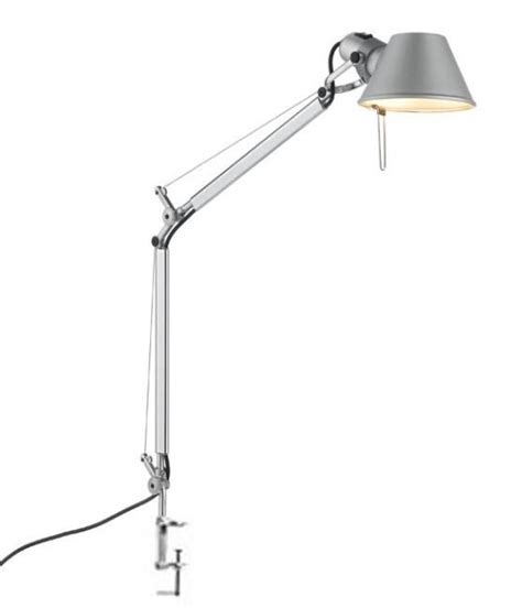 Artemide Tolomeo Mini bordlampe alu m klemme Køb Her