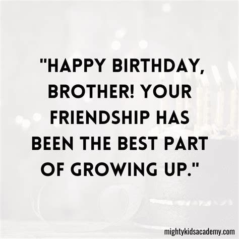 Birthday Wishes For Your Younger Brother Heartfelt Messages