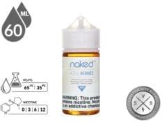 Azul Berries By Naked 100 Cream E Liquids 60ml