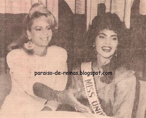 Venezuela un Paraíso de Reinas Recuerdos del Miss Universo 1986