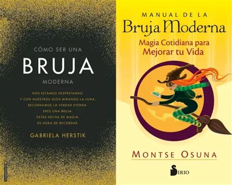 2 Libros Cómo Ser Una Bruja Moderna Herstik Manual Sirio