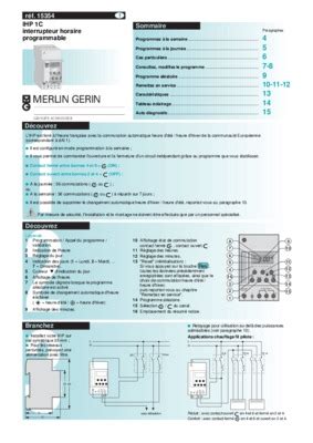 Interrupteur I Merlin Gerin Pdf Notice Manuel D Utilisation