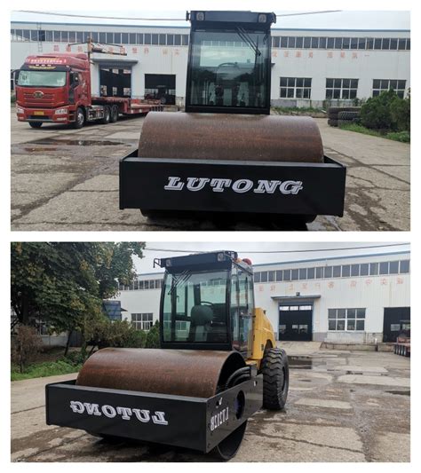 China 12 Tons Mechanical Travel Drive Single Steel Drum Compactor As