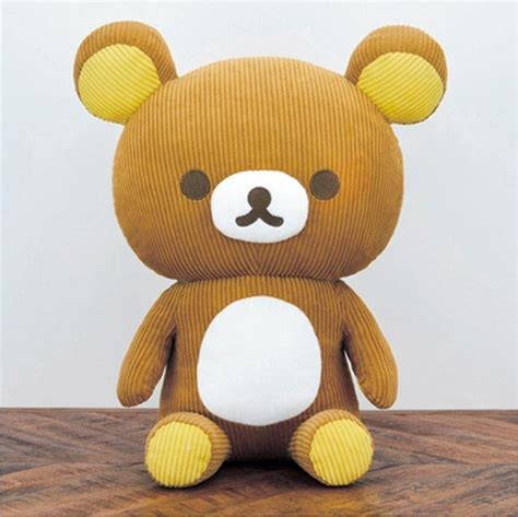 San X Rilakkuma Corduroy Xl Plushy Cm Hobbies Toys Toys Games