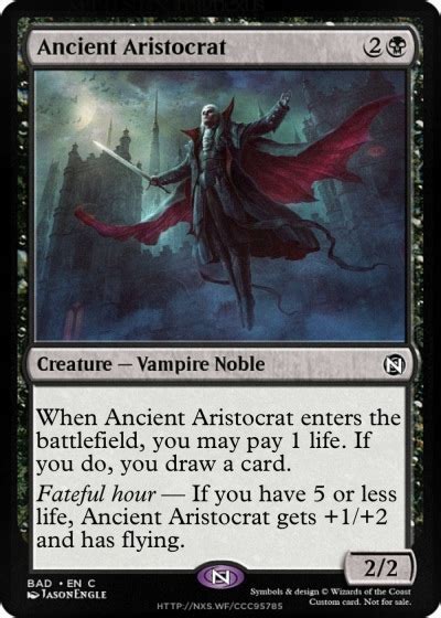 Mtgnexus Ancient Aristocrat