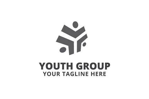 Youth Group Logo Template Creative Logo Templates Creative Market