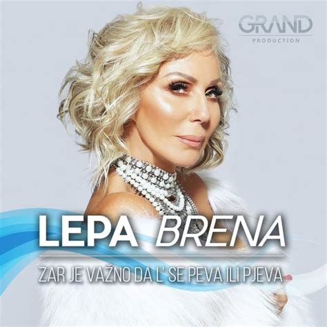 Lepa Brena Zar Je Va No Da L Se Peva Ili Pjeva Lyrics Genius Lyrics