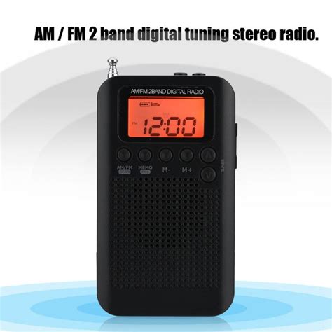 Buy Am Fm Digital Radio 2 Band Stereo Radio Digital Tuning Radio Pocket