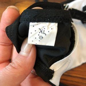 Swim Nwot Bandeau Extreme Cheeky Black Bikini Poshmark
