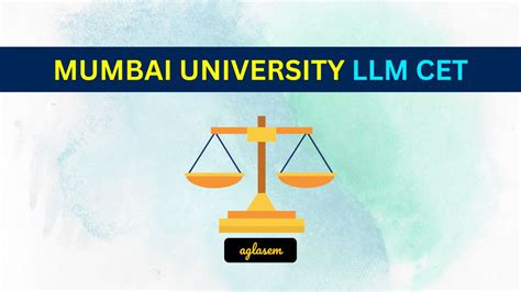 Mumbai University Llm Cet 2025 Exam Dates Application Form Syllabus