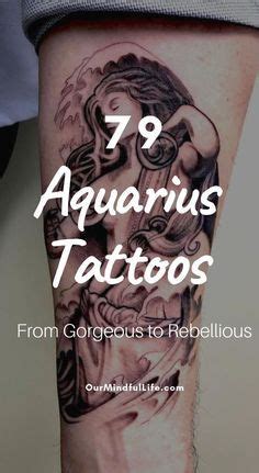 Unique And Gorgeous Aquarius Tattoos With Meanings Aquarius Tattoo