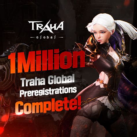 TRAHA Global เกมแนว MMORPG ไมมออโต ฉลองยอดลงทะเบยนทะลลาน และ