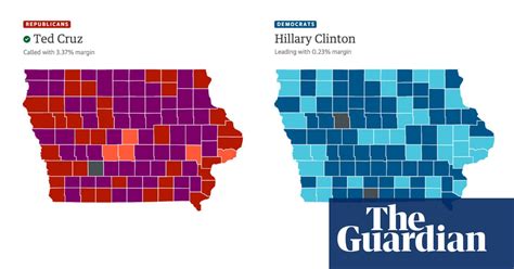 Iowa caucus results: track the votes, county by county | US elections ...