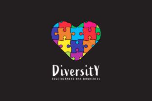 Diversity Care Logo Gráfico por sabavector Creative Fabrica