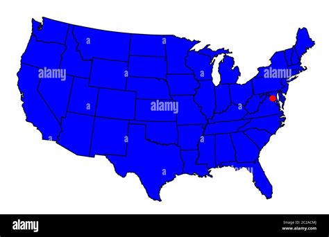 Washington Dc Map United States - Sibyl Fanechka