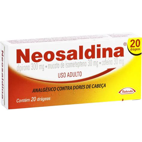 Para Que Serve A Neosaldina - Neosaldina com 20 drágeas | Droga Raia