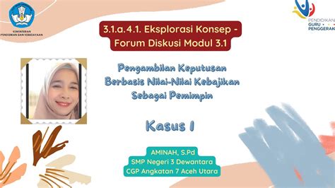 A Eksplorasi Konsep Forum Diskusi Modul Youtube