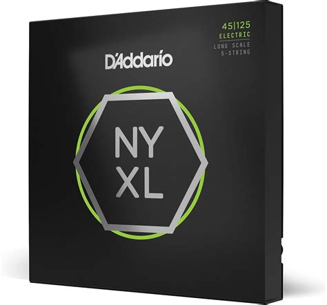 Amazon D Addario NYXL Nickel Wound Bass Guitar Strings Musical