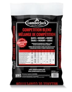 Lumber Jack Competition Blend Bbq Pellets Lumberjack Distributor Canada