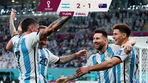 Argentina Vs Australia En Vivo Por El Mundial Qatar Minuto A