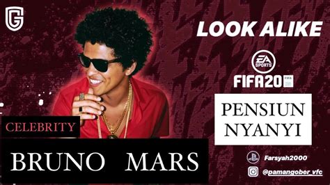 BRUNO MARS VIRTUAL PRO LOOK ALIKE FIFA 20 YouTube