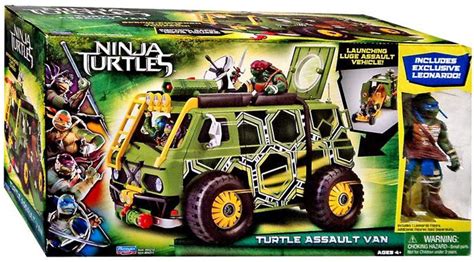 Teenage Mutant Ninja Turtles 2014 Movie Turtle Assault Van Exclusive ...