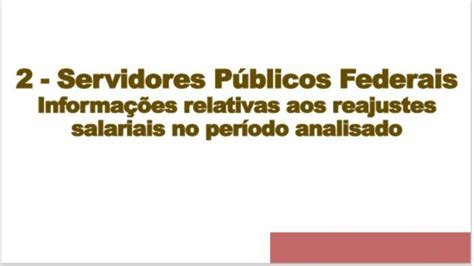 Estudo T Cnico Contraproposta Do Fonasefe Ao Governo Federal