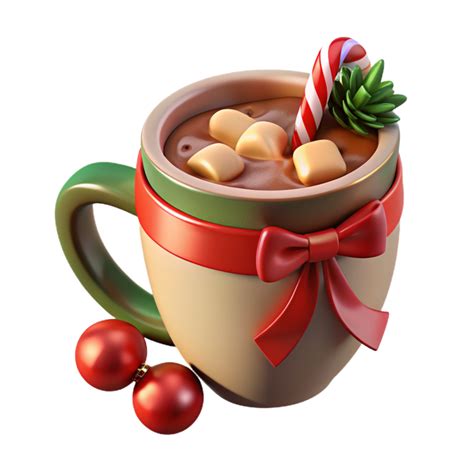 Christmas Hot Cocoa D Concept PNG