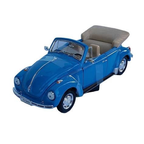 WELLY 1 24 VOLKSWAGEN BEETLE CABRIO Blue