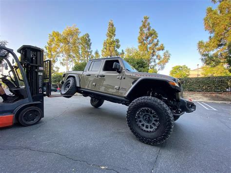 Jeep Gladiator Mojave Equipped With A Fabtech Lift Kit Jeep