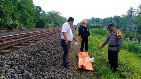 BREAKING NEWS Petani Di Kulon Progo Ditemukan Tewas Tertabrak KA