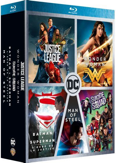 Dvdfr Dc Universe L Int Grale Des Films Justice League Wonder