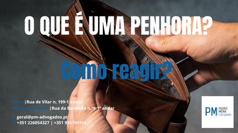 O QUE É UMA PENHORA PM Advogados