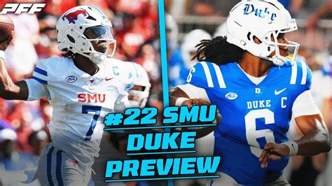 Smu Vs Duke Preview And Prediction Pff Youtube