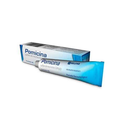 Para Que Serve A Pomada Pomicina - Pomicina Pomada 20 gSulfato de neomicina 5,0mg/g – Belfar
