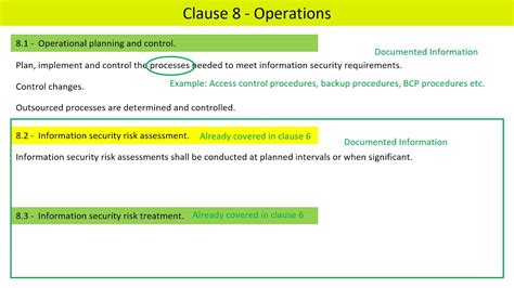 Iso Clause Operations Youtube