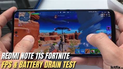 Redmi Note 11s Test Game Fortnite ICTfix