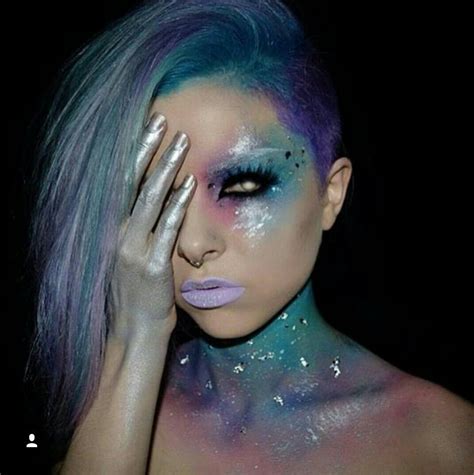 Pin By Lesly Valencia On Mascerade Costume Halloween Makeup Galaxy